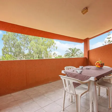 Lovely In Costa Rei -ca- With Kitchen Apartment *